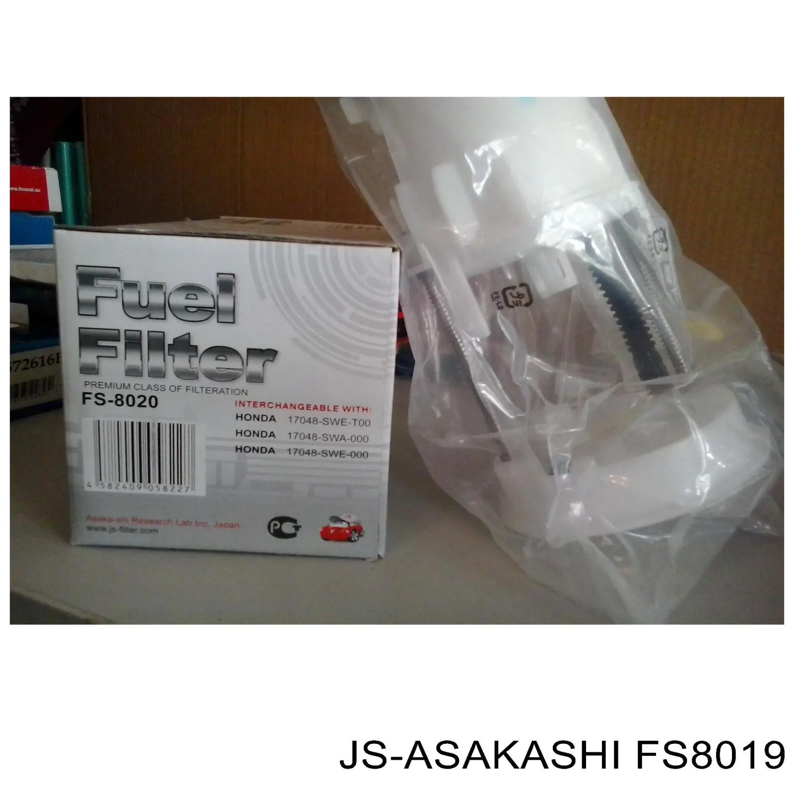 FS8019 JS Asakashi Filtro de gasolina
