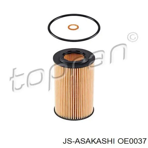 OE0037 JS Asakashi filtro de aceite