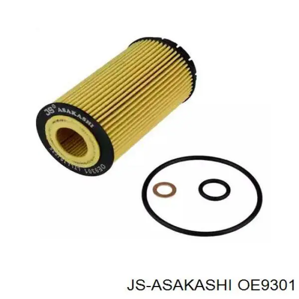 OE9301 JS Asakashi filtro de aceite