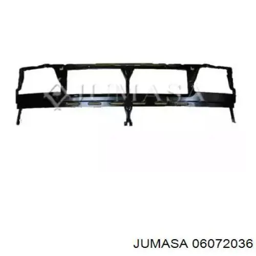 100 8830 Autotechteile soporte de radiador completo