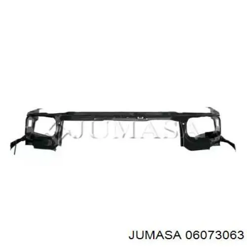 93181776 Opel soporte de radiador completo