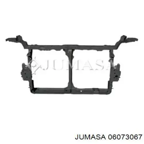 95507034 Opel soporte de radiador completo