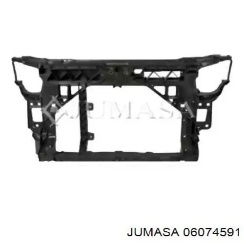 6J0805588 Market (OEM) soporte de radiador completo