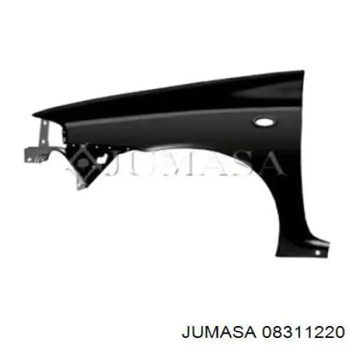 Aleta delantera izquierda 301701 Polcar