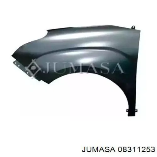 Aleta delantera izquierda 304201 Polcar