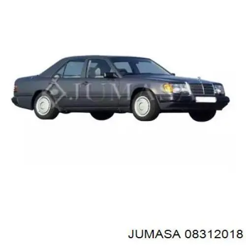 1248802918 Mercedes guardabarros delantero izquierdo