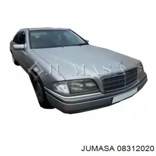 2028810301 Mercedes guardabarros delantero izquierdo