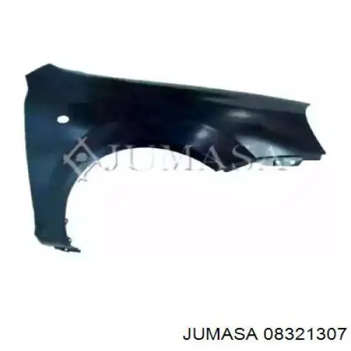 96548993 Opel guardabarros delantero derecho