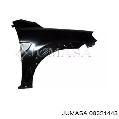 96624396 Opel guardabarros delantero derecho