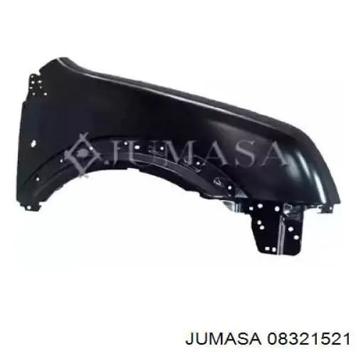 9T1616015AA Ford guardabarros delantero derecho