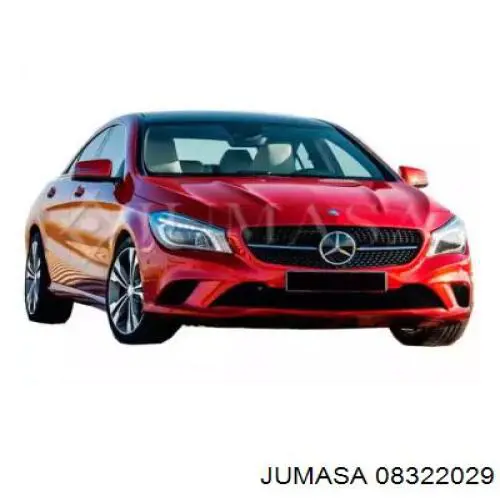 Guardabarros delantero derecho Mercedes CLA (X117)