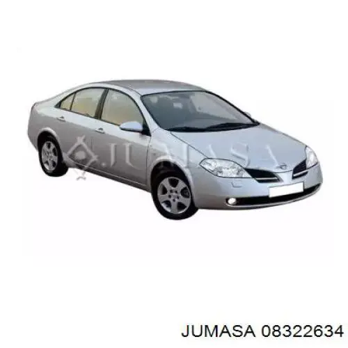 Guardabarros delantero derecho Nissan Primera (P12)