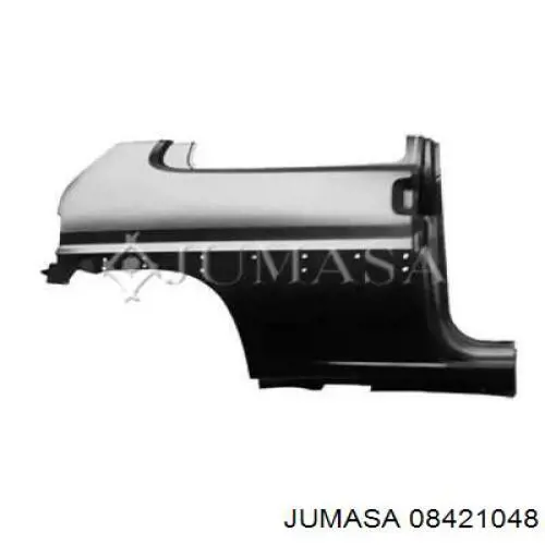 Guardabarros trasero derecho Citroen Saxo (S0, S1)