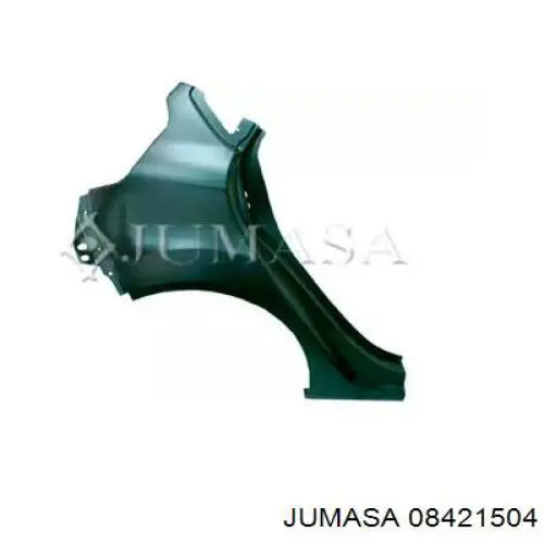 Guardabarros trasero derecho Ford Fiesta 6 (CB1)