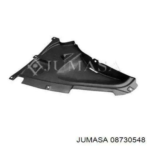 Protector contra salpicaduras del paso de rueda delantero Bapmic ATPP1213127003 precio, desde 14,99 EUR