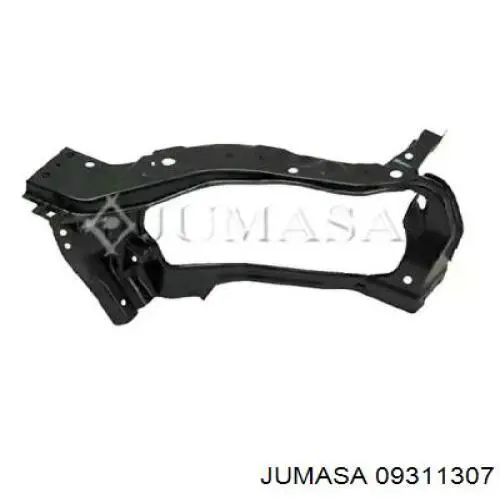 09311307 Jumasa soporte de radiador izquierdo (panel de montaje para foco)