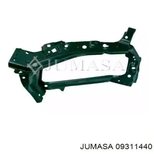 09311440 Jumasa soporte de radiador izquierdo (panel de montaje para foco)