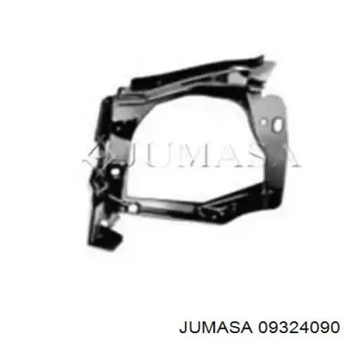 09324090 Jumasa soporte de radiador derecha (panel de montaje para foco)