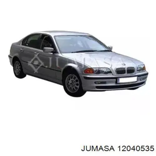 Refuerzo parachoques trasero 8195314 BMW