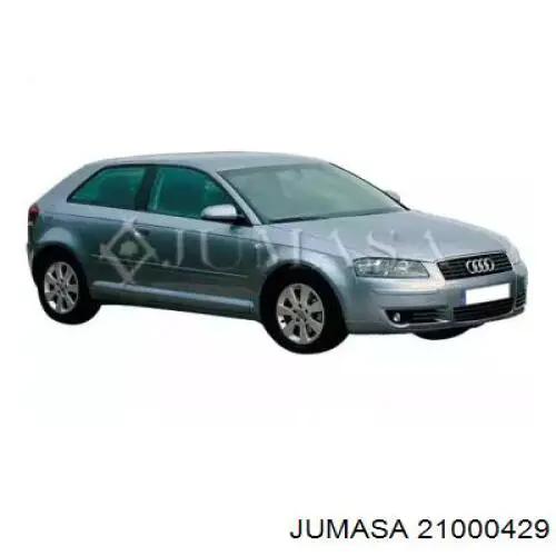 Rejilla de radiador 8P38536513FZ VAG