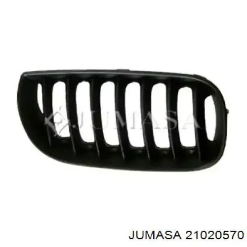 340291002 BMW panal de radiador derecha