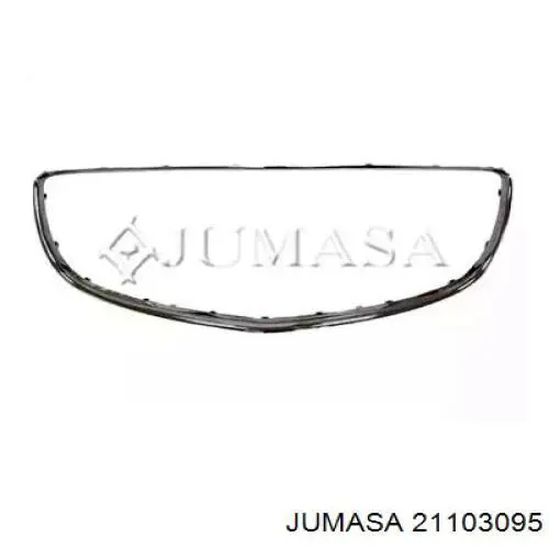 Comprar 55D1055 Polcar Moldura de la rejilla del radiador