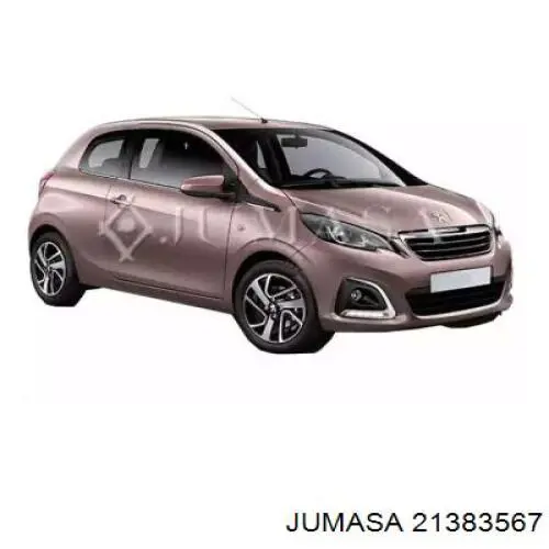 Moldura de la rejilla del radiador 1612201780 Peugeot/Citroen