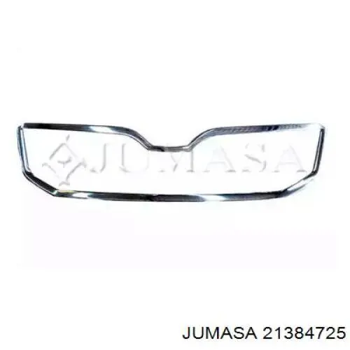 Moldura de rejilla del radiador 69C1051 Polcar