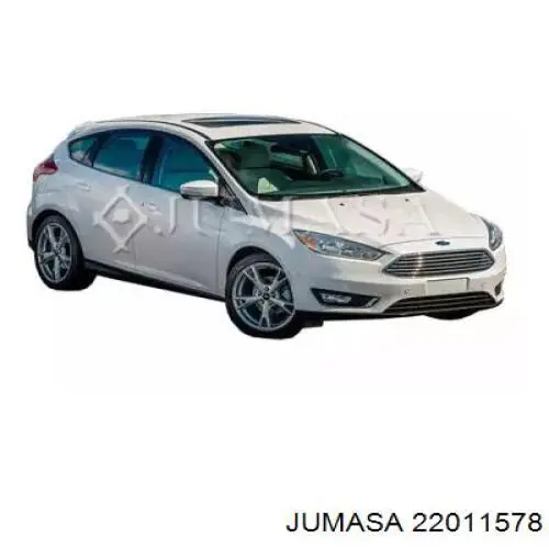 Rejilla de ventilación, parachoques trasero, izquierda Ford Focus 3 (CB8)