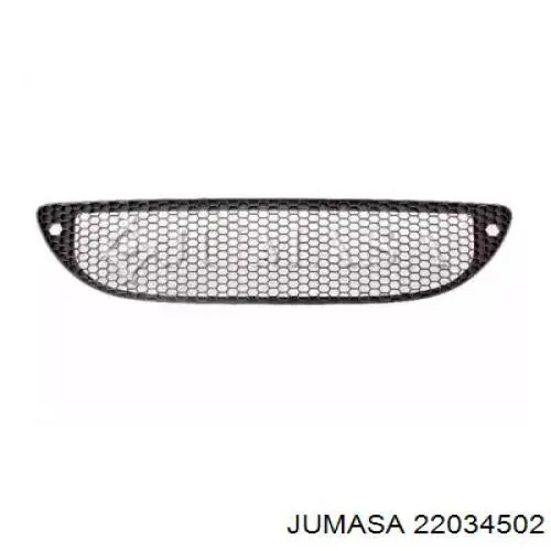 Rejilla de ventilación, parachoques delantero, central Seat Toledo 3 (5P2)