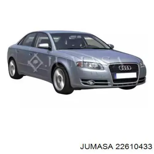Embellecedor, faro antiniebla trasero derecho para Audi A4 (8ED)