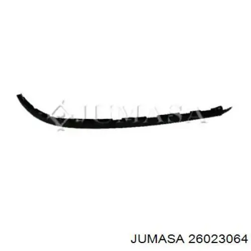 Spoiler derecho del parachoques delantero 13188238 General Motors