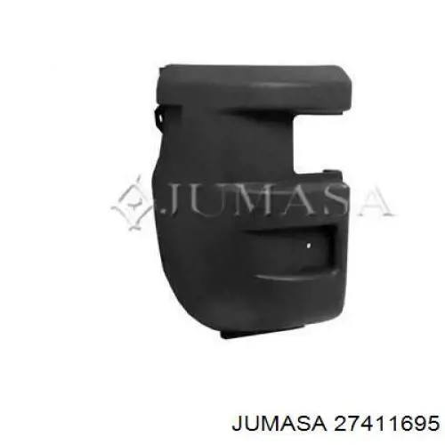 504095512 Fiat/Alfa/Lancia parachoques trasero, parte izquierda