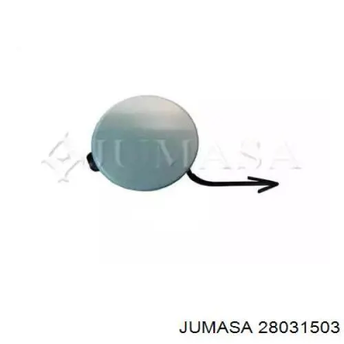 Comprar 32B1079 Polcar Tapa del enganche de remolcado delantera