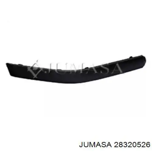 Moldura derecha del parachoques delantero Jumasa 28320526 precio, desde 27,70 EUR
