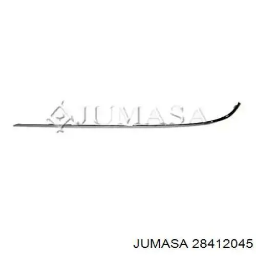 28412045 Jumasa moldura de parachoques trasero izquierdo
