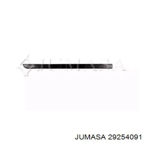 Moldura de puerta delantera izquierda Renault Megane 2 (LM0)