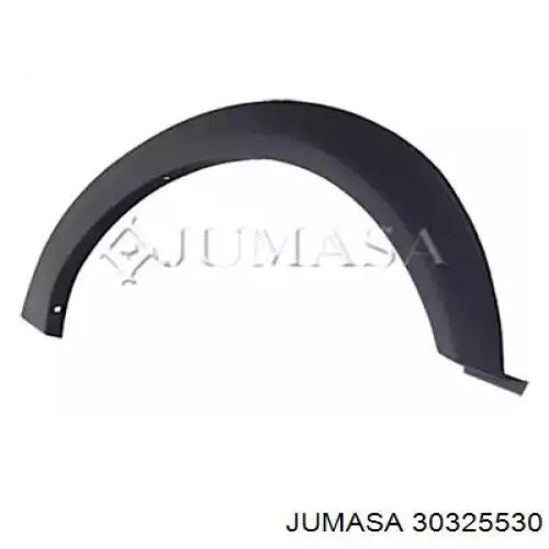 Extensión de la aleta delantera derecha Jumasa 30325530 precio, desde 39,60 EUR