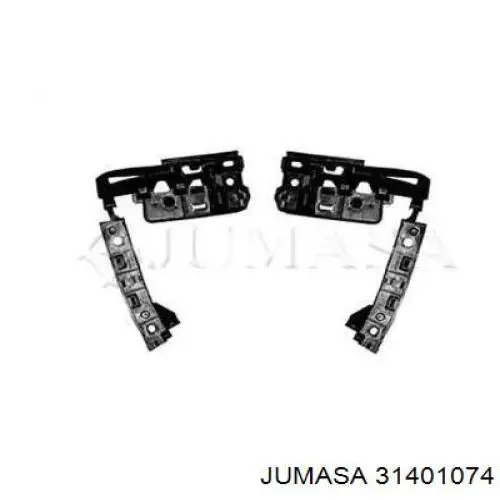 Comprar 2352967 Polcar Kit de soportes/fijaciones del parachoques trasero