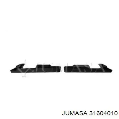 31604010 Jumasa soporte de alerón parachoques delantero