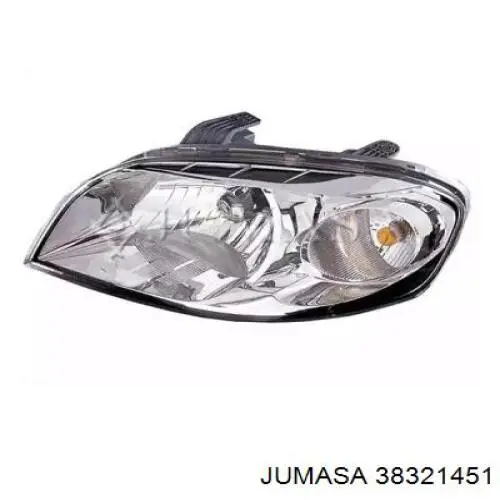 Faro derecho 96650528 General Motors