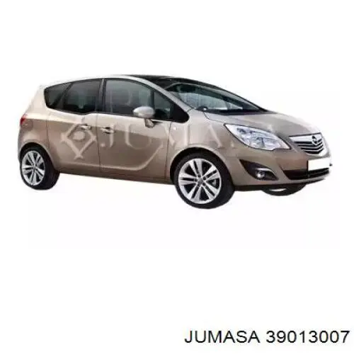 Luz antiniebla izquierdo 13253625 Opel