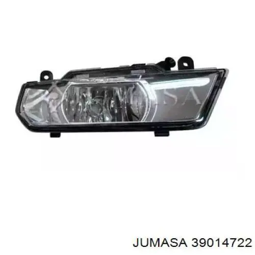 Luz antiniebla izquierda para Skoda Yeti (5L)