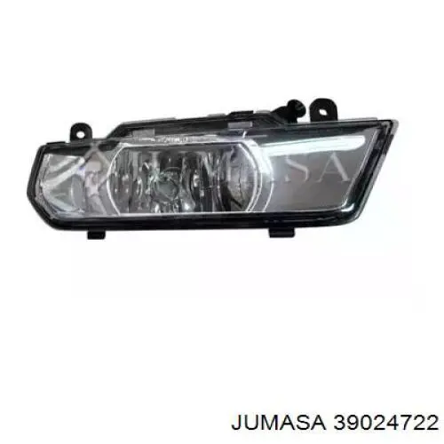 Luz antiniebla derecha para Skoda Yeti (5L)