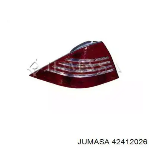 42412026 Jumasa cristal de piloto posterior izquierdo