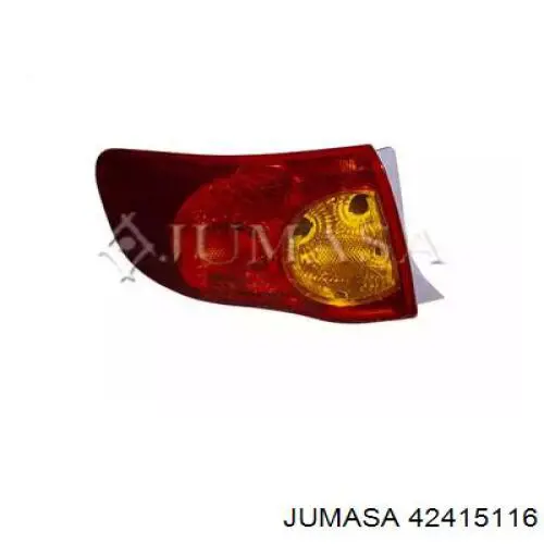 Piloto trasero exterior izquierdo 11B216012B TYC