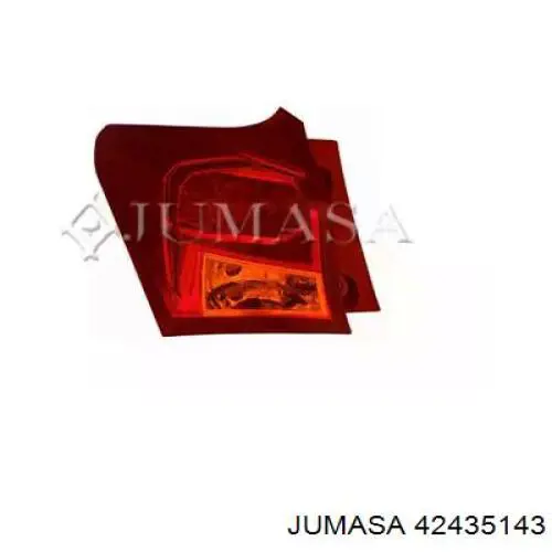 8156102730 Toyota Piloto trasero exterior izquierdo