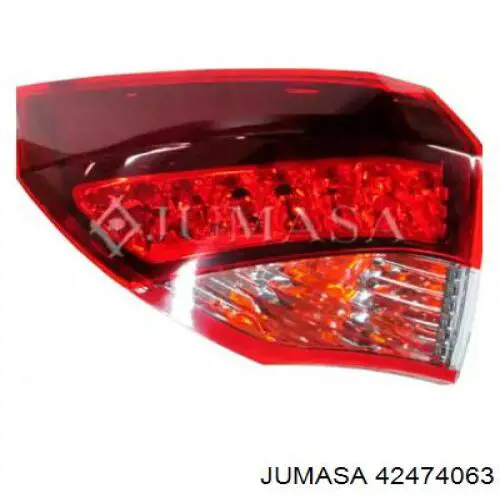 Piloto trasero exterior izquierdo Renault (RVI) 265554712R precio, desde 85,67 EUR