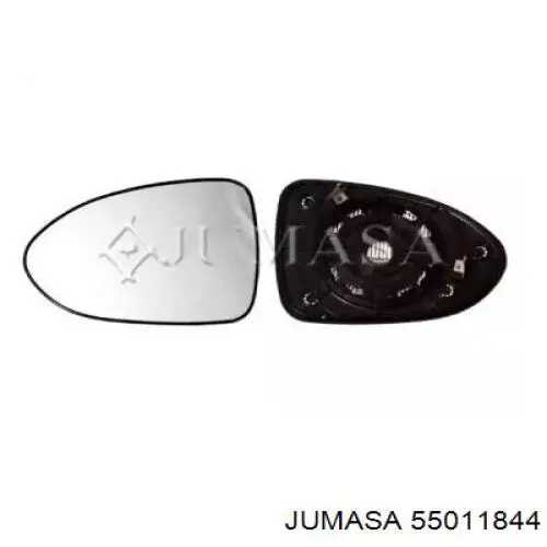 FP 4029 M11 FPS cristal de espejo retrovisor exterior derecho