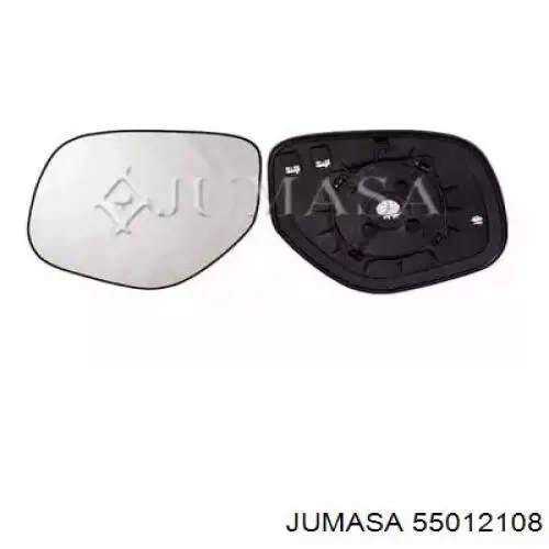 55012108 Jumasa cristal de espejo retrovisor exterior izquierdo